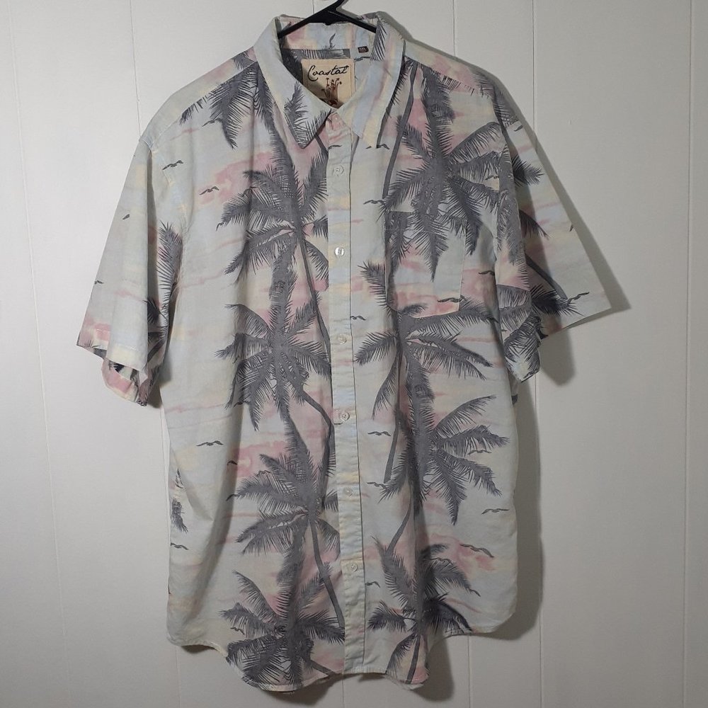 RARE Vintage Tropical Shirt - Inside Out Look!
